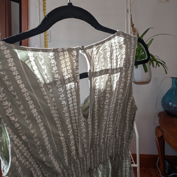 Moss green romper - Picture 3 of 4